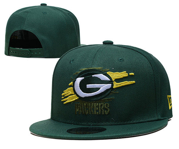 Green Bay Packers Stitched Snapback Hats 061